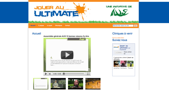 Jouer au ultimate